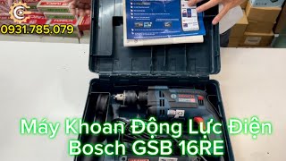 Máy Khoan Động Lực Điện Bosch GSB 16RE| Electric Hammer Driver Drill| Công Cụ Máy Móc