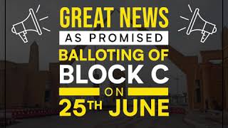 Al-Jalil developers | Balloting for C-Block | 25 June 2020