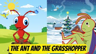 The Ant and the Grasshopper | Classic Moral Story for Kids | Animated Bedtime Tale