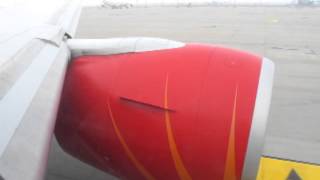 Air India Taxi & Takeoff Video (B777-200LR)