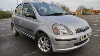 Condition Video : 2001 Toyota Yaris 1.3 Auto, 28k miles, Ulez Compliant, 21 TOYOTA DEALER STAMP