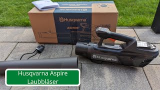 HUSQVARNA Aspire Laubbläser B8X-P4A im Test! Nerviges Gadget oder praktischer Helfer?