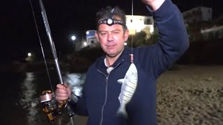 PESCA a FONDO dalle SPIAGGE dell'Isola d'Elba | Pescatori del Team Surfcasting Italcanna in Azione