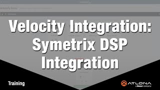 Velocity Intgration: Symetrix DSP Integration