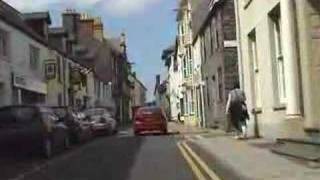 Bridge Street Aberystwyth A487 Road Video