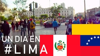 Mi primer vídeo en Lima es un VLOG: Mercados, Aretes y un paseo a las 11PM