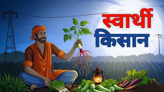 स्वार्थी किसान  हिंदी कहानी | jaisa karm vaisa fal hindi story