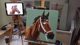 Horse painting