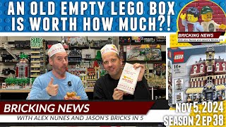 Bricking News | Nov 12, 2024 | Insane Prices for Old Empty Lego Boxes and Instructions?!