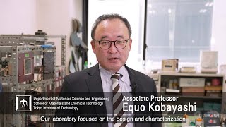 Constructing environment, society and our life with functional materials - Equo Kobayashi Laboratory