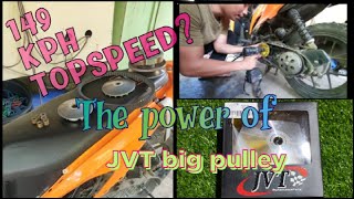 jvt big pulley set up for honda #click125 #click150 #adv150 #pcx150