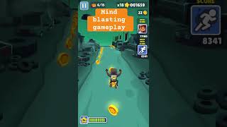 Subway suffers new gameplay #india #subwasurfers #shorts trying same game in different way