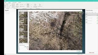 STRATO TOPOGRAFIA E FOTOGRAMMETRIA DALLE FOTO REALIZZATE CON DRONE AL DTM