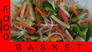 Kachumber Salad | Kachumber Salad recipe in English | Indian Salad recipes