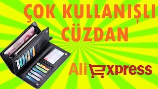 Çok Kullanışlı Cüzdan - 300 TL'lik Cüzdanı 20 TL'ye Aldık !? - Aliexpress'ten  Gelenler #1