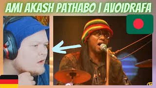 THE SINGING DRUMMER | 🇧🇩 AvoidRafa - Ami Akash Pathabo | GERMAN Reaction