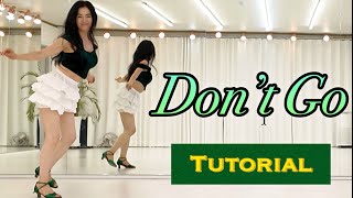 [Tutorial] Donʻt Go line dance l Kim Ray l 송도체육센터 월~금 오전 11시,12시 모집 ㅣ송도라인댄싀 인천라인댄스