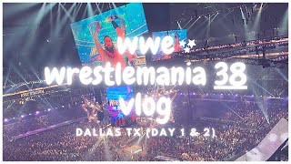 wwe wrestlemania 38 vlog! 🌱 awesome time!