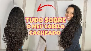 TUDO SOBRE O MEU CABELO CACHEADO: aceitação, queda capilar,cuidados e tamanho 😍 | Gabi de Paula