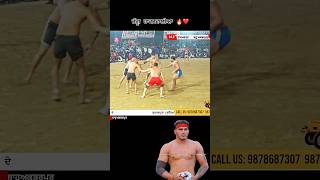 jaggu hakamwala v/s amba Sur Singh kabaadi #kabaddireels #jagguhakamwala #ambasursingh #shortvideo