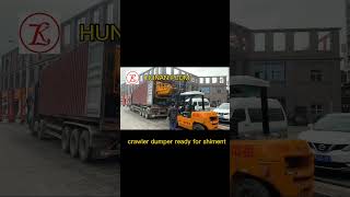 Hunan Plum crawler dumper ready for shipment