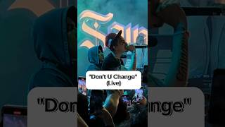 D Savage performs "Don't U Change" (Live) in Garden Grove, CA 02.25.24 (Part 1/3)