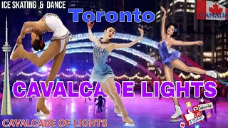 Cavalcade of Lights in #Toronto#canada#CN tower#iceskating#dance#lights#downtownskating show#casino.