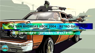 GTA Grand Theft Auto San Andreas Xbox 360 Gameplay 2004 - Retro Gameplay - Retro Gaming