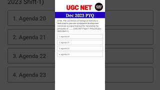 UGC NET Previous Year Paper Solved | ugc net december 2023 pyq #ugcnet #nta #ugcnetjune2024