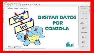 APRENDE PSEINT DESDE CERO 2021 - DIGITAR DATOS  POR CONSOLA