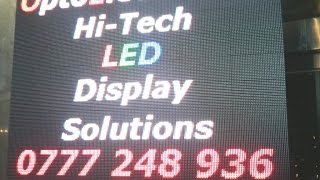 Wireless Full Color LED Video Wall Display - Gray Scale 4K