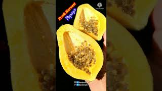 FRESH HARVEST PAPAYA #shorts #papaya