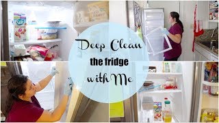 DEEP CLEAN THE FRIDGE WITH ME!