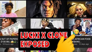 LUCKI X CLONE omg! (or am I trippin?)