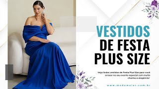 Encante-se com a Elegância dos Vestidos de Festa Plus Size!