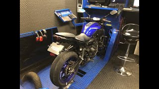 Yamaha MT 07 Quickshifter instal on OEM ECU by Mokim