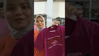 toko online menjual baju selempang liris biru polos