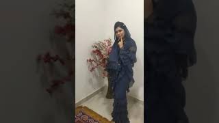 MEESHO Ruffle saree try on shorts #Shorts #youtubeshorts #meesho