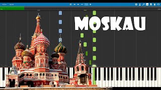 Moskau - Piano Tutorial (Synthesia)