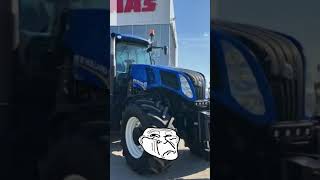 New Holland t8 vs Case Magnum celach humorystycznych #shorts #trending #śmieszne #capcut #oporowo