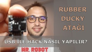 USB ile Hackleme - Rubber Ducky Atağı Nasıl Yapılır? - Mr. Robot