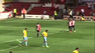 Crystal Palace lost a five-goal thriller to "Brentford" in their friendly at Griffin Park.