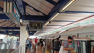 Platform D, No More Platform A -- SMRT KSF C151B 659/660 arriving Bukit Gombak