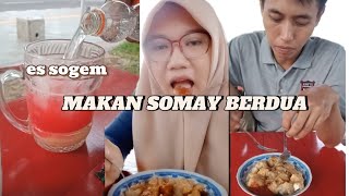 MAKAN SOMAY BERDUA SAMA PAKSU , ES SODA GEMBIRA SUWEGER , ES DEGAN ORIGINAL ❗☑️