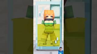 HELP Zombie to turn into Monster Skibidi Toilet VS Herobrine VS Noob VS Alex - Minecraft Animation