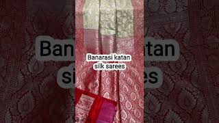 Banarasi katan silk sarees/To shop 9810207913#myngels #shortvideo