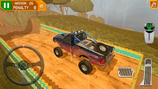 Drive Real Race Truck - 4x4 Dirt Offroad Parking - Android IOS Gameplay - Offroad Parking Lot