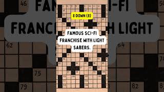 Light sabers  #starwars #lightsabers #crosswordpuzzle #crosswordclues #scififranchise #puzzlehelp