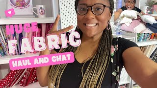 HUGE Fabric Haul!! | Fabric From Joann, Hobby Lobby, Fabric House, and Textile Fabrics | Crafty Chat