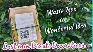 Diy Diwali Crafts | Cardboard Crafts | Last min Ideas